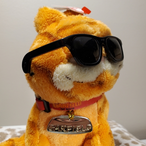 Garfield Movie TY Beanie Baby Cool Cat - Picture 3 of 12